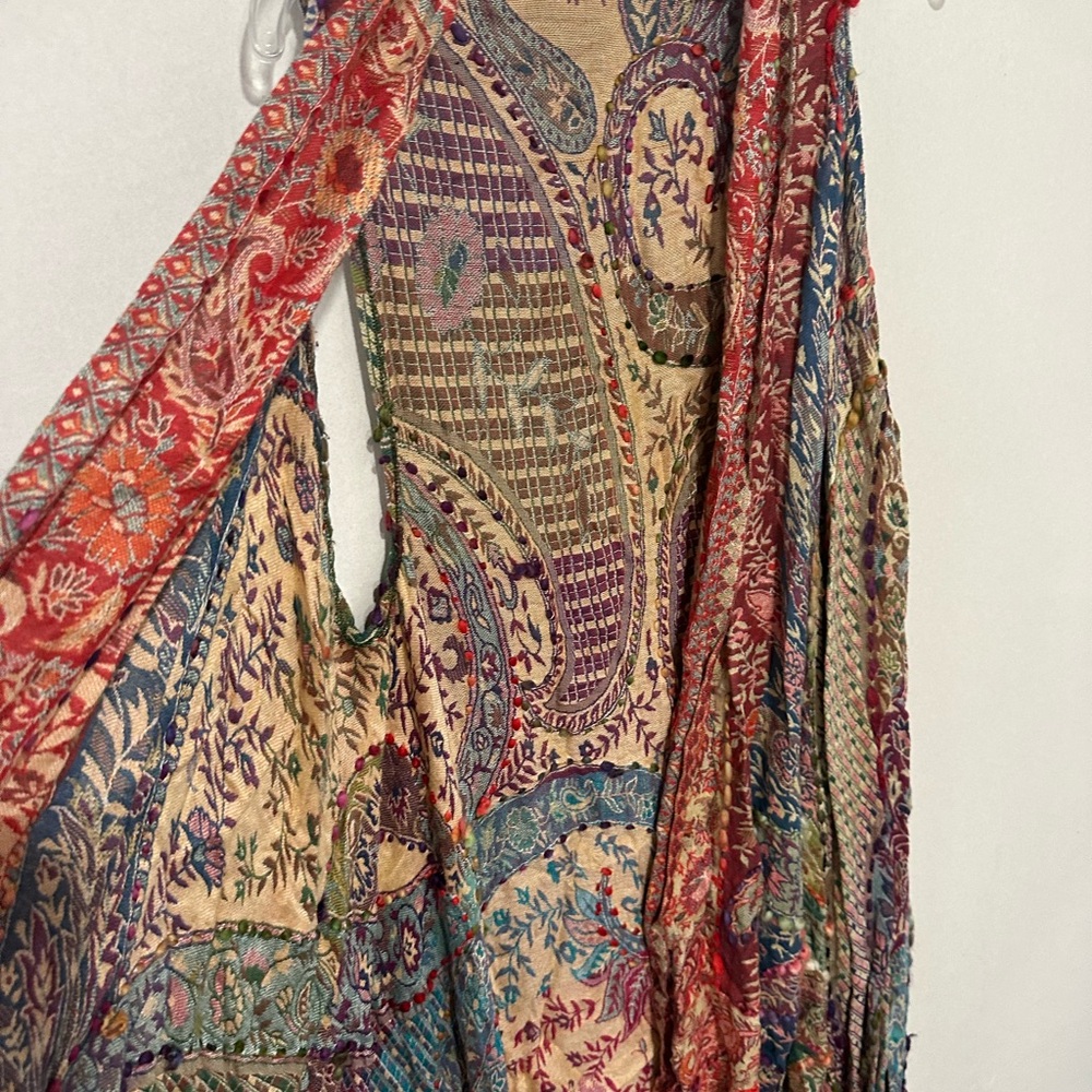 Soft Surroundings Multicolor Paisley Wrap - Picture 4 of 5